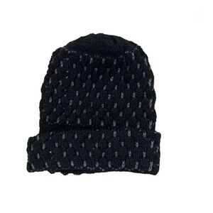 Black Knit Beanie NWOT